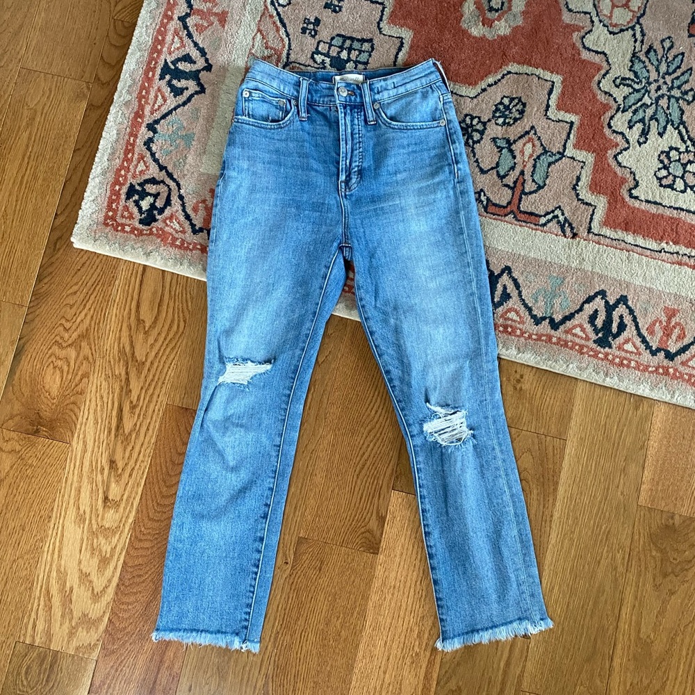 madewell perfect vintage jeans
